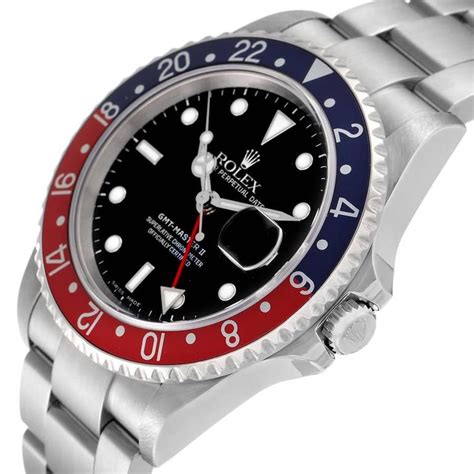 rolex gmt master ii blau rote lünette|rolex gmt master ii oyster.